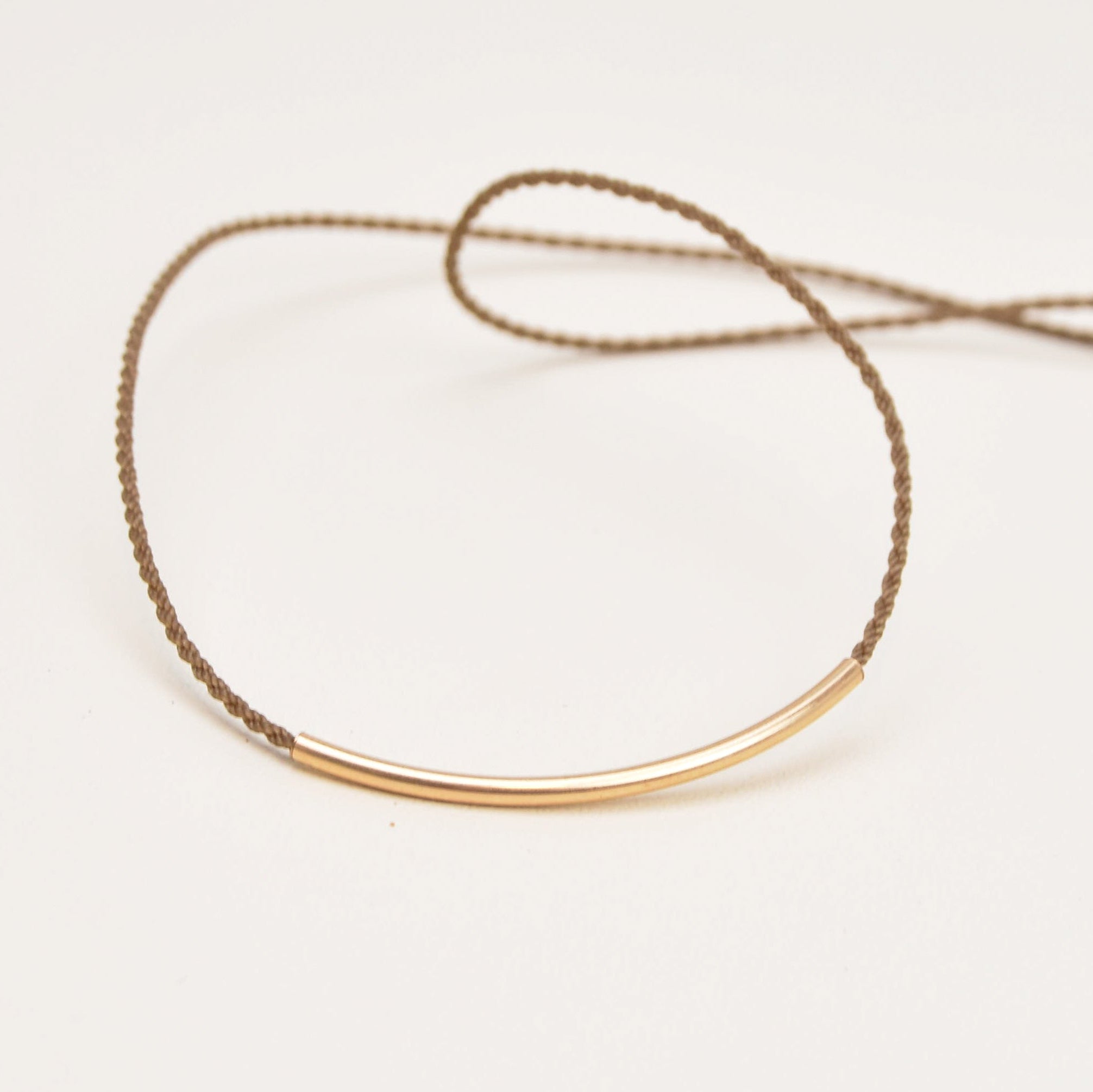 14k Gold-Filled Bar Necklace