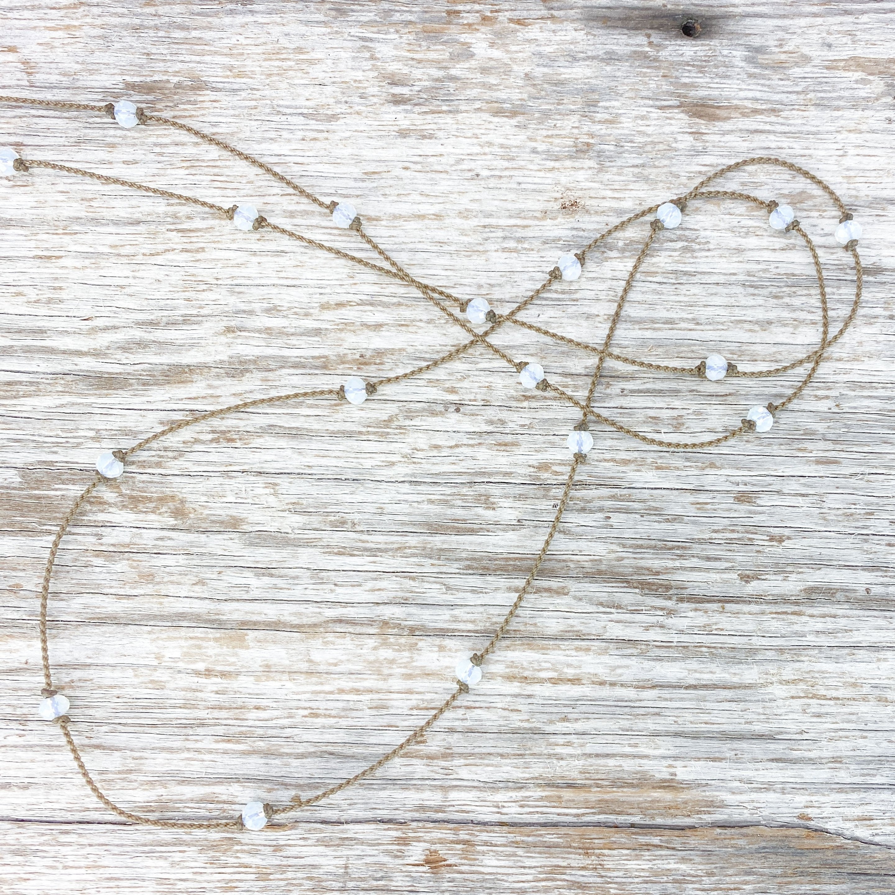 Gypsy-0141-Opalite Faceted Rondelle Petite