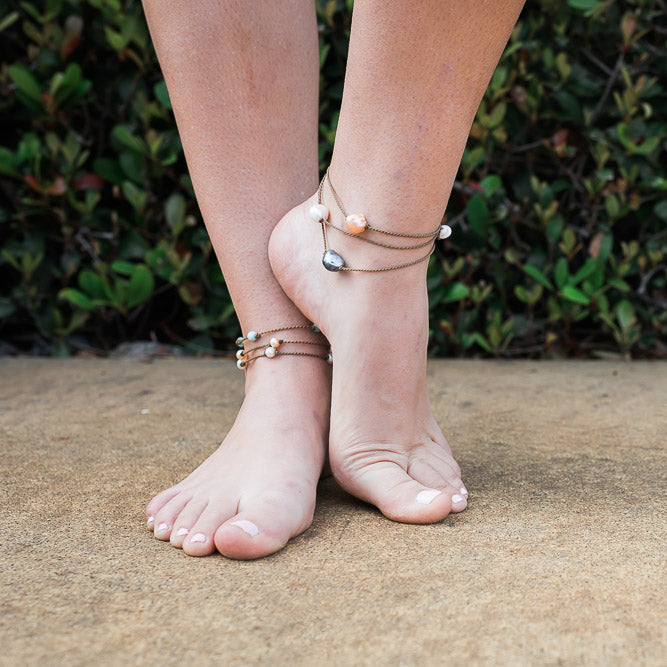Classic Pearl Anklet