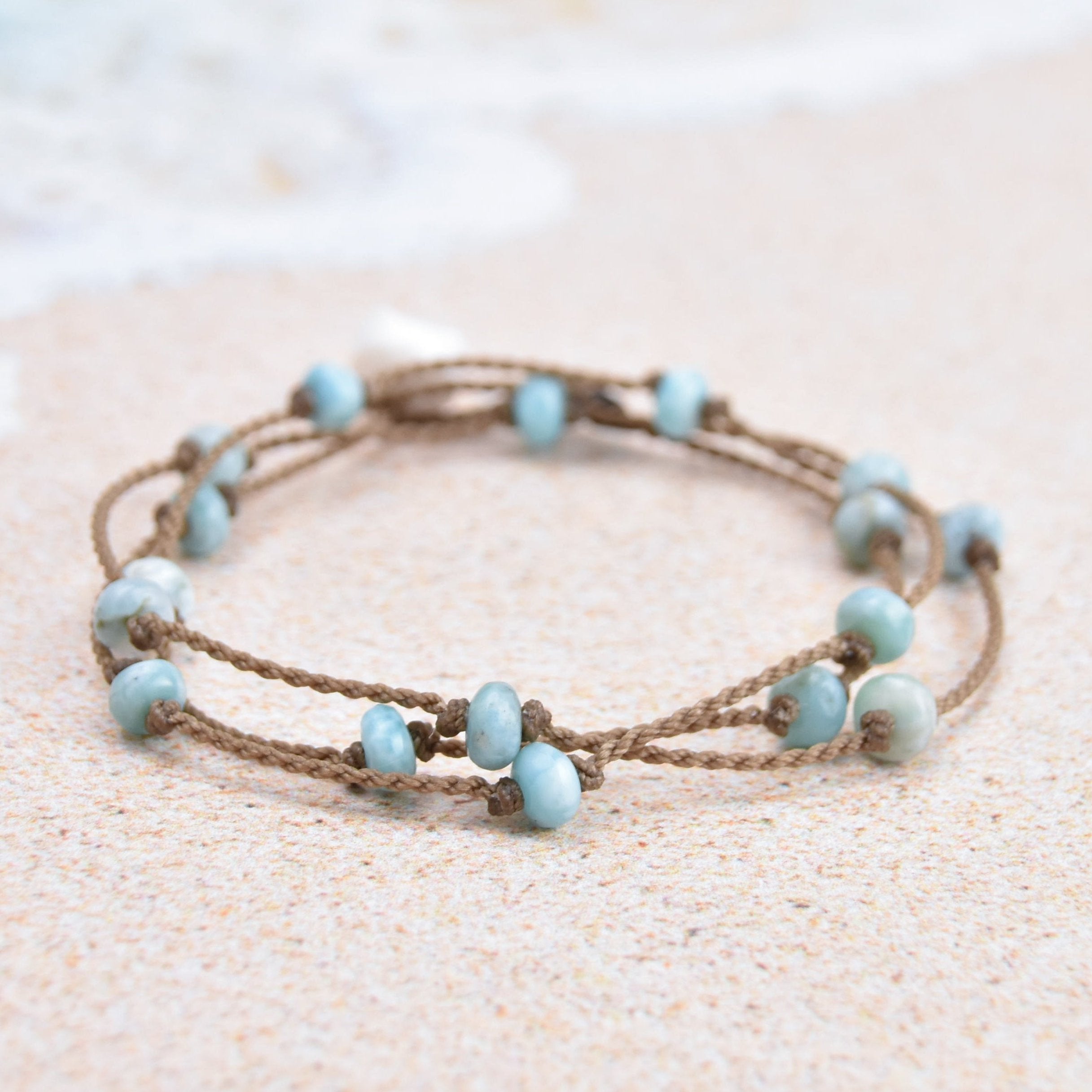 Larimar Rondelle - Wrap