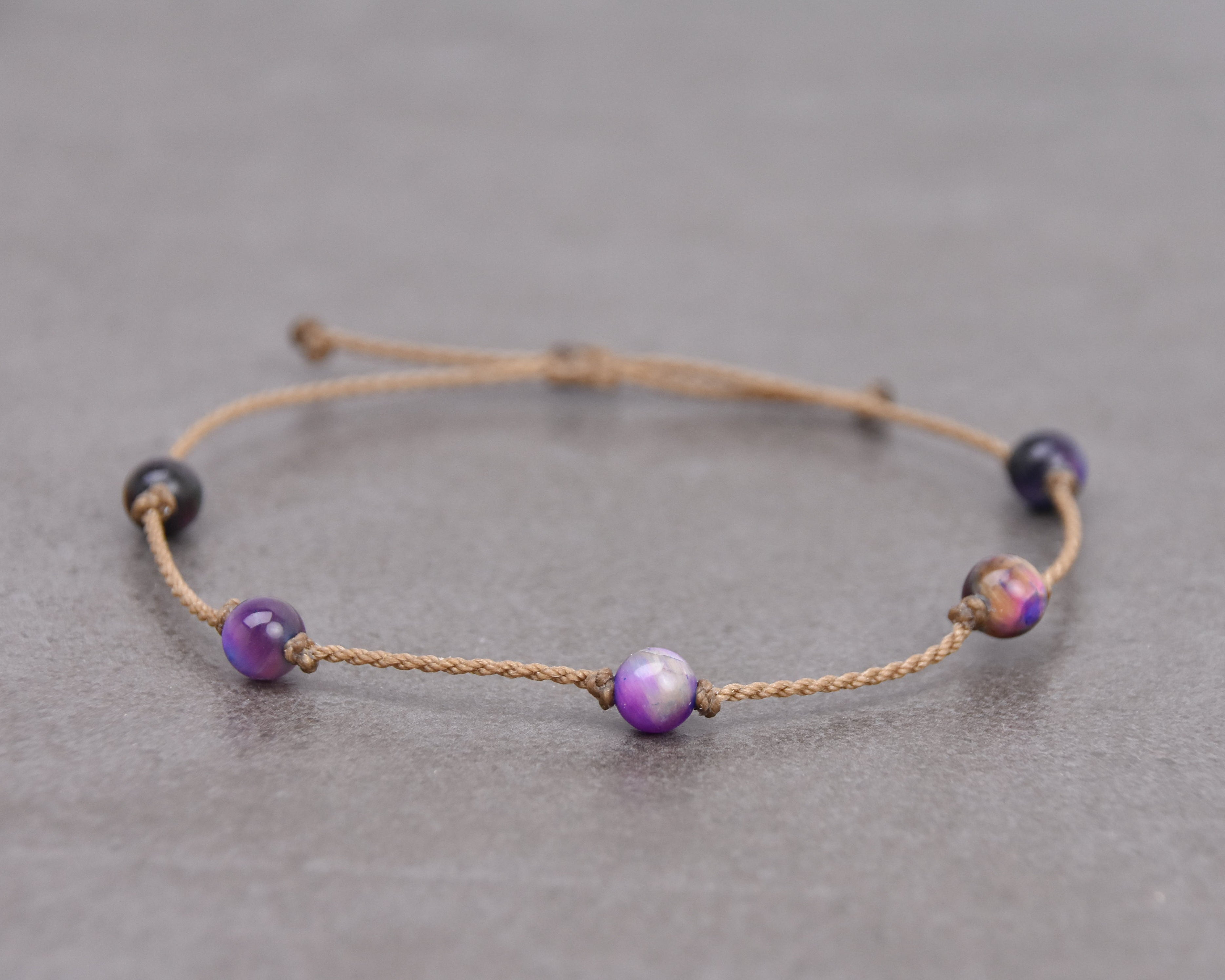 Men's Bracelet-0003-Assorted Stones