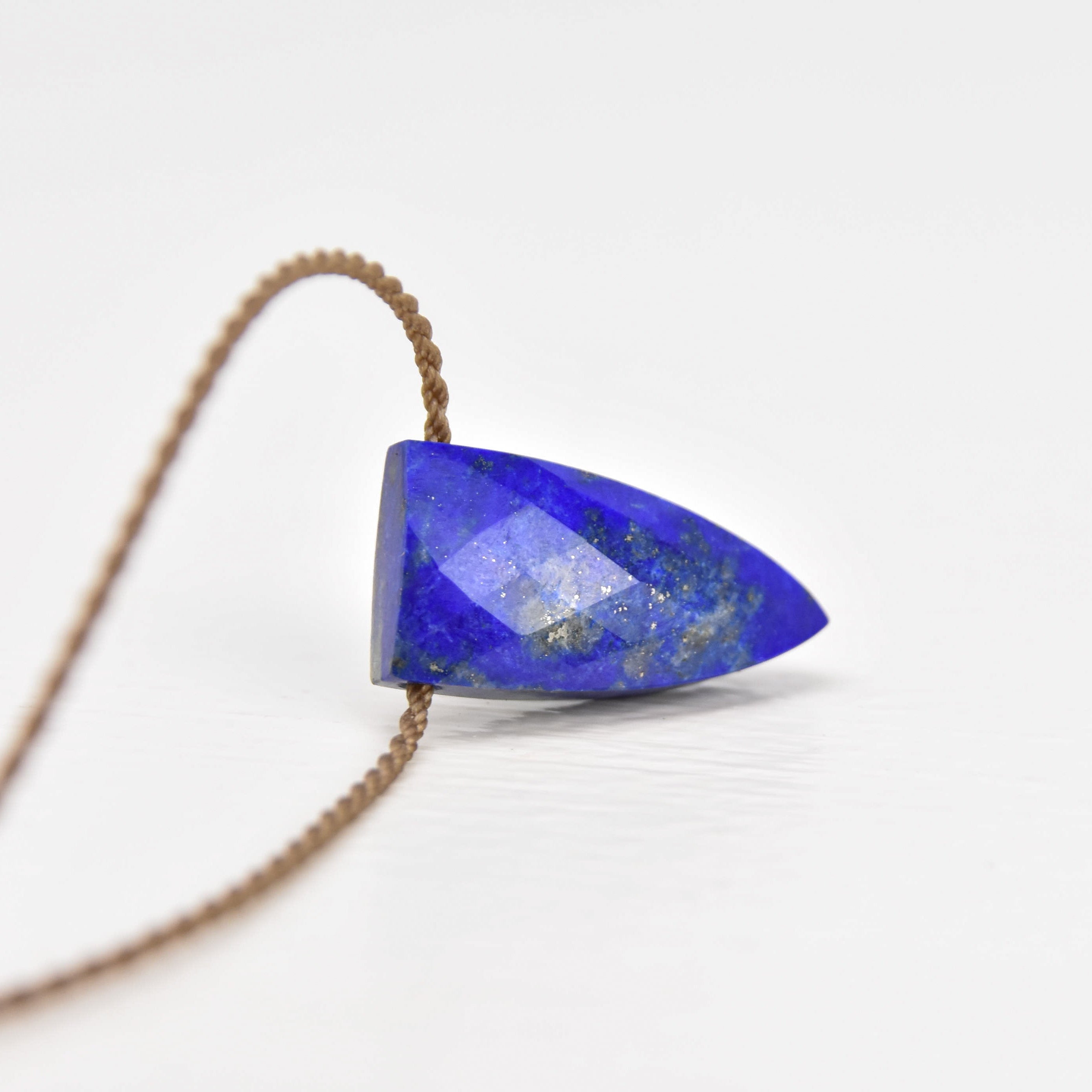 Pyramid Crystal & Gemstone Necklace