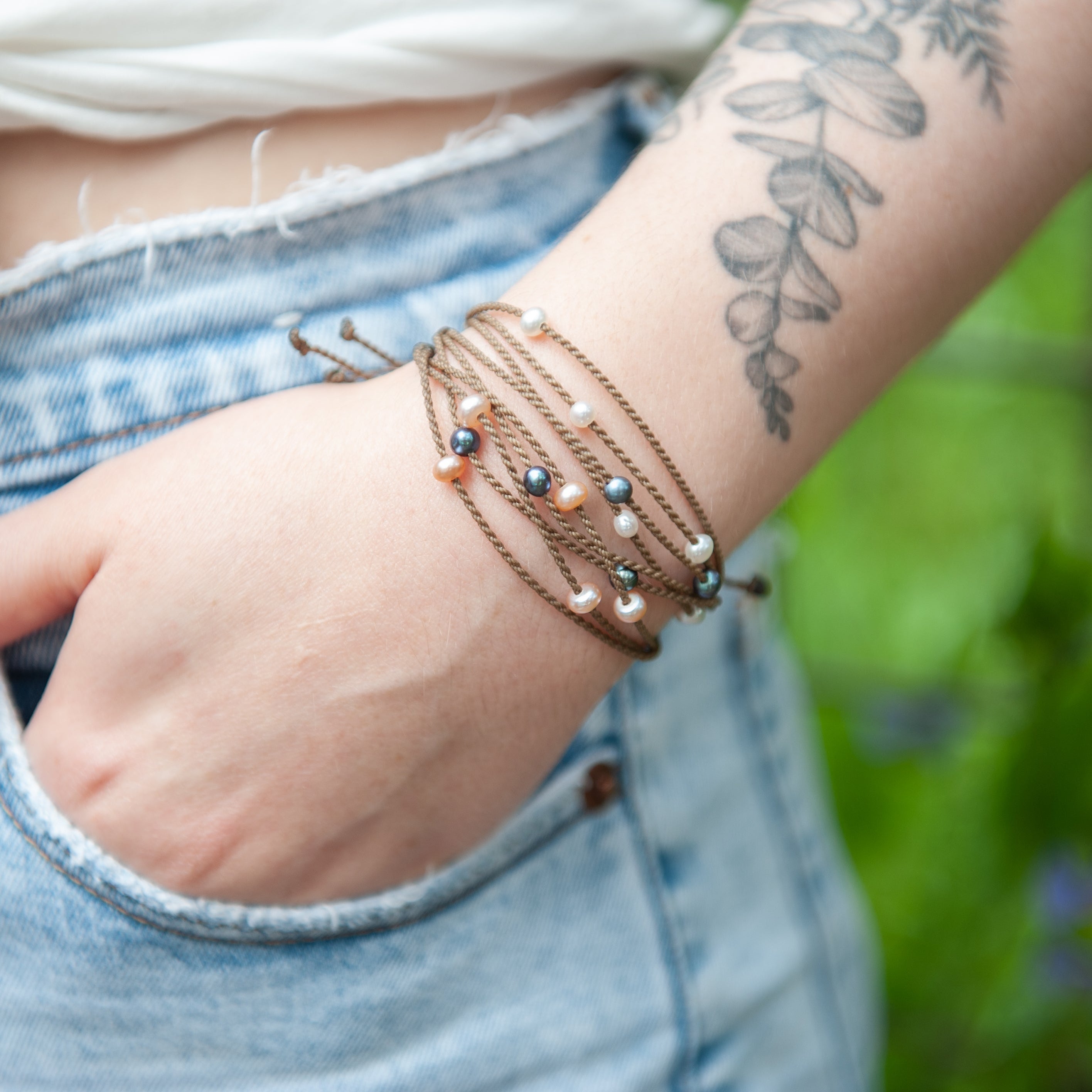 Pearl Riptide Bracelets