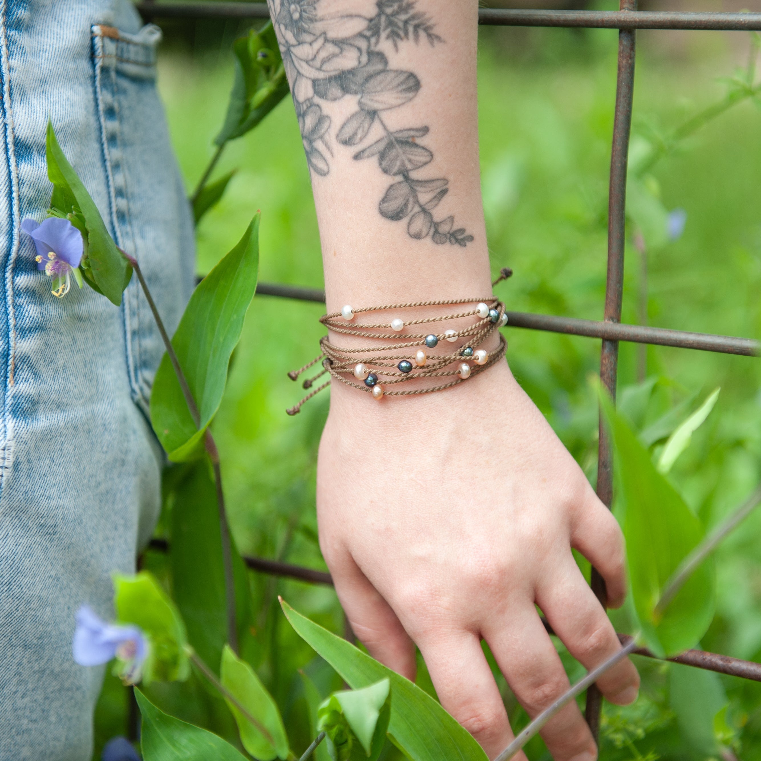 Pearl Riptide Bracelets