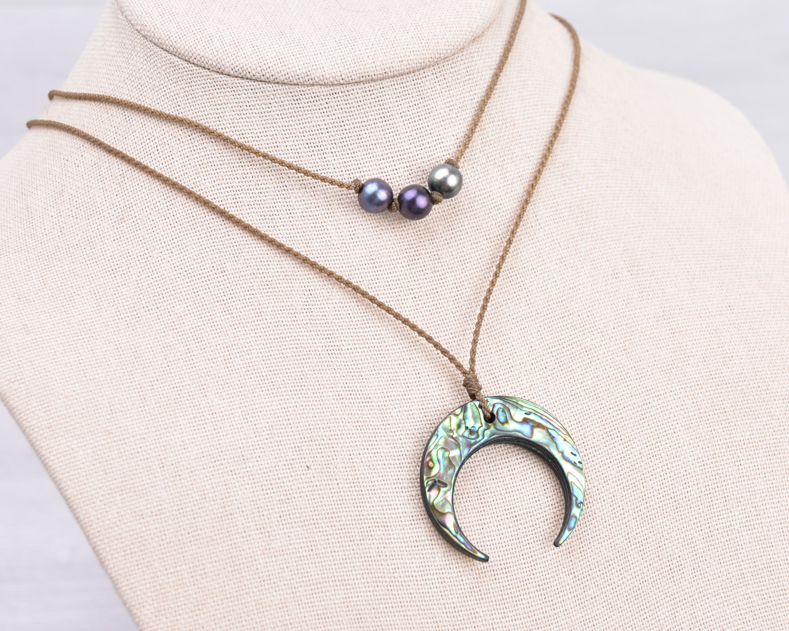 Abalone Sky - Necklace Stack