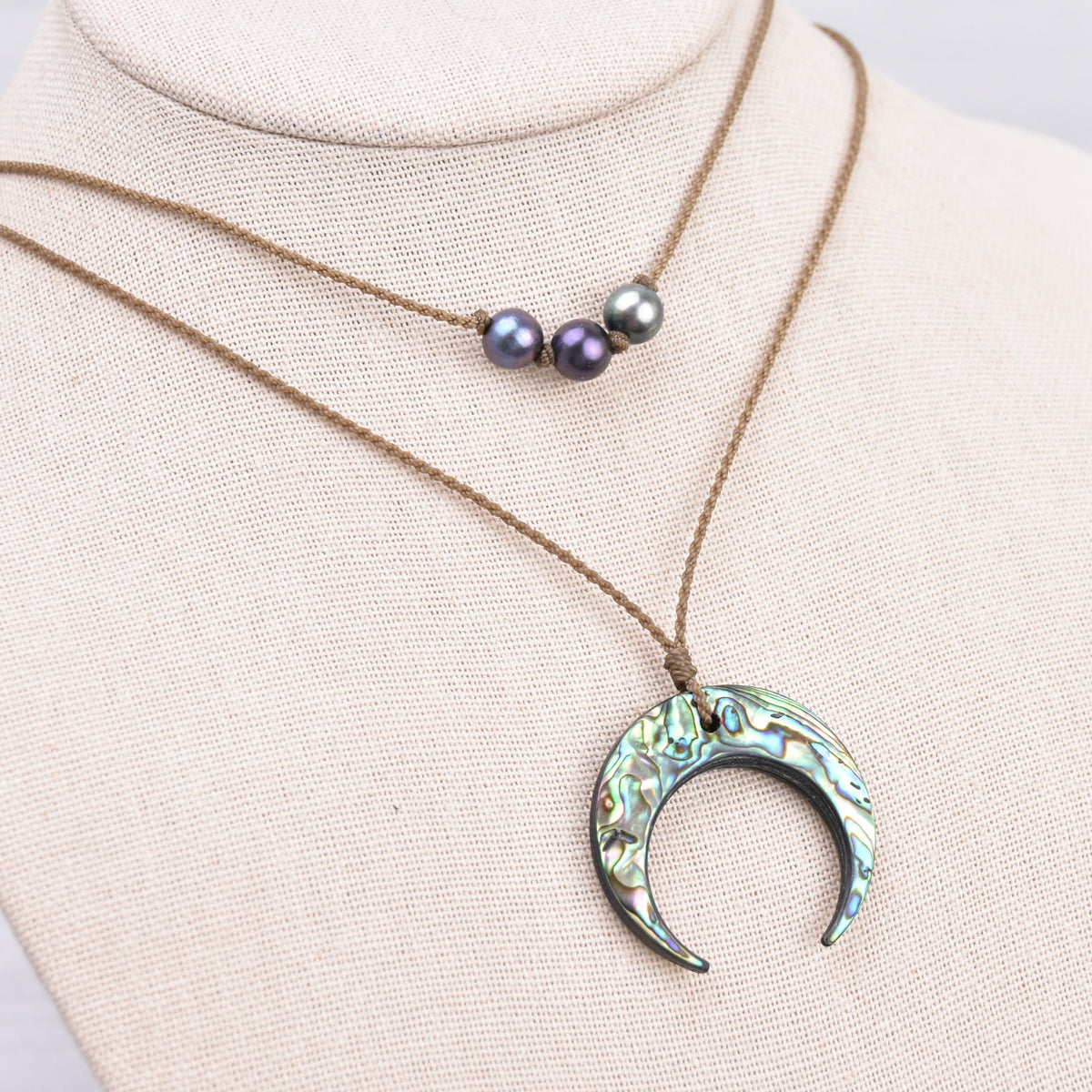 Abalone Sky - Necklace Stack