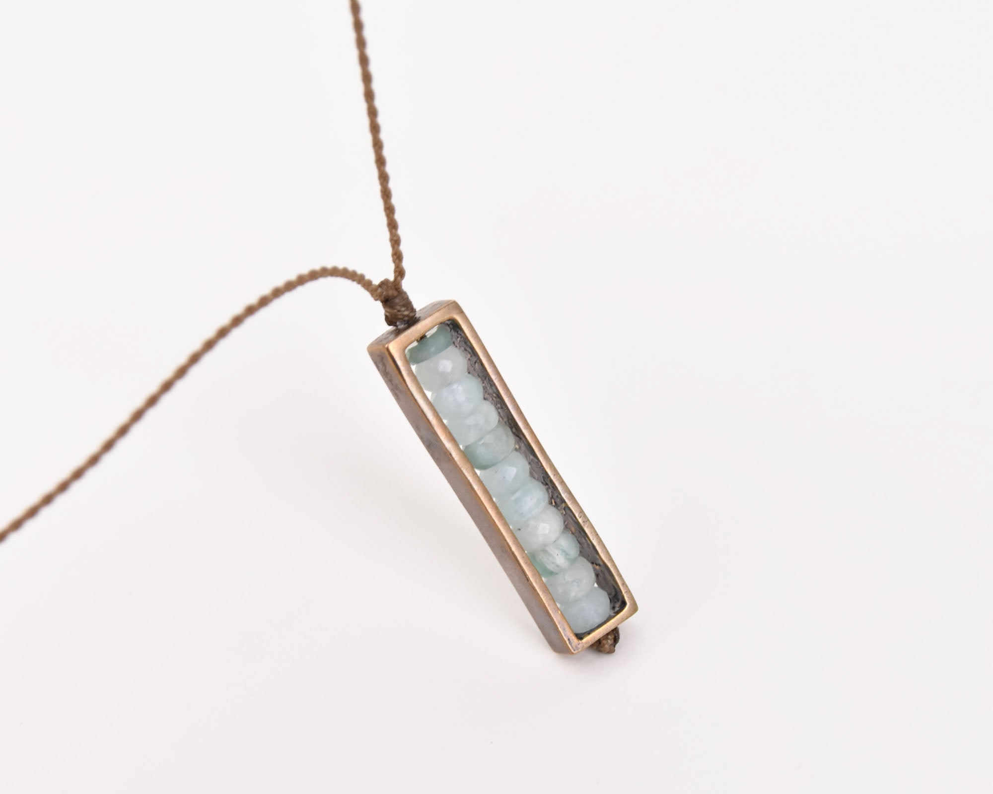 Terra-1072-Amazonite Faceted Rondelle