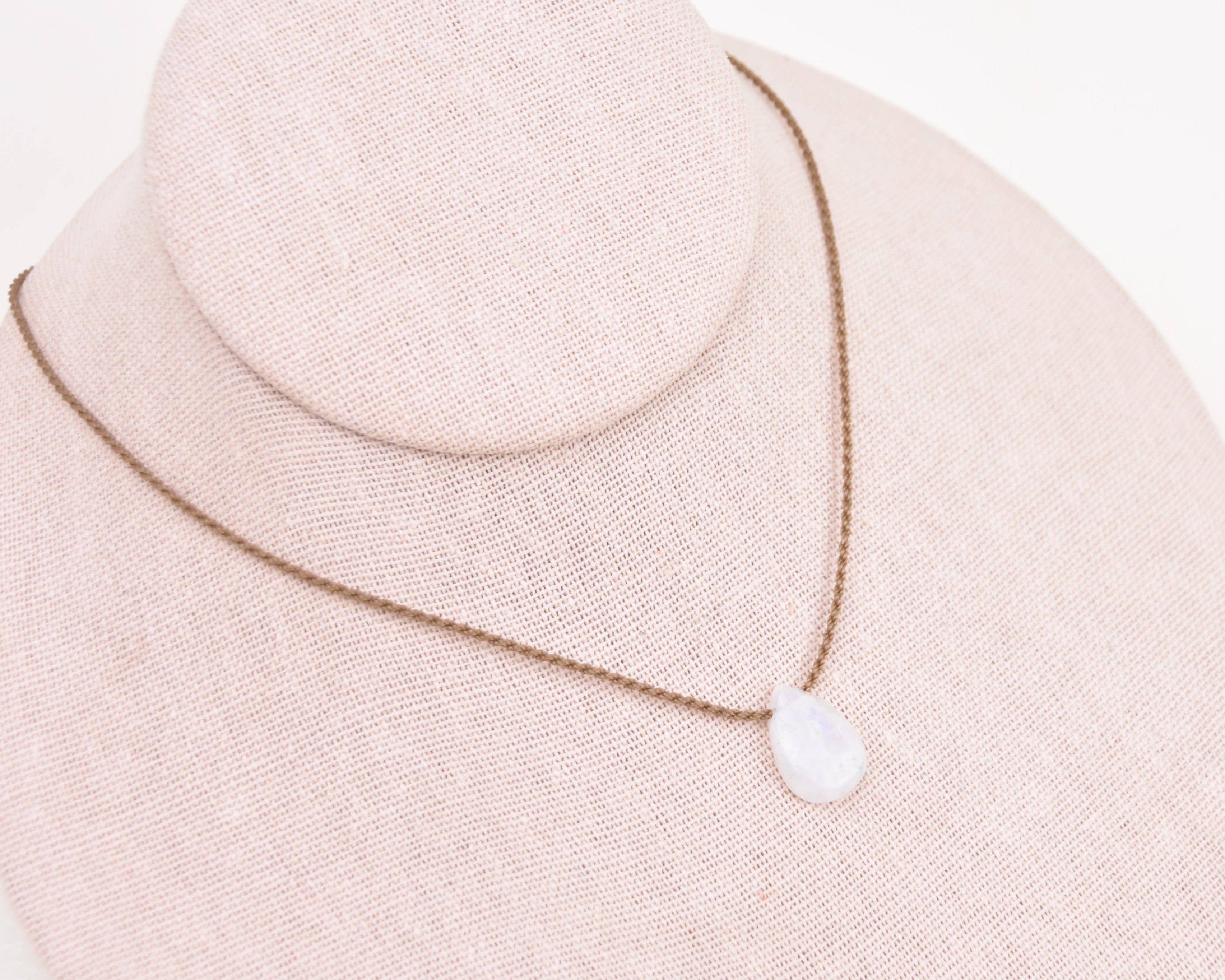 Dainty Crystal + Gemstone - Pendants