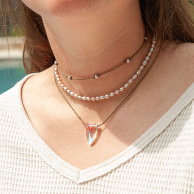 Rosy Aura - Necklace Stack