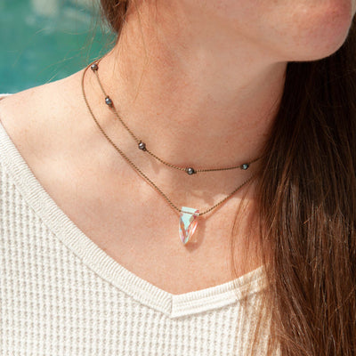 Flashy Pair - Necklace Stack