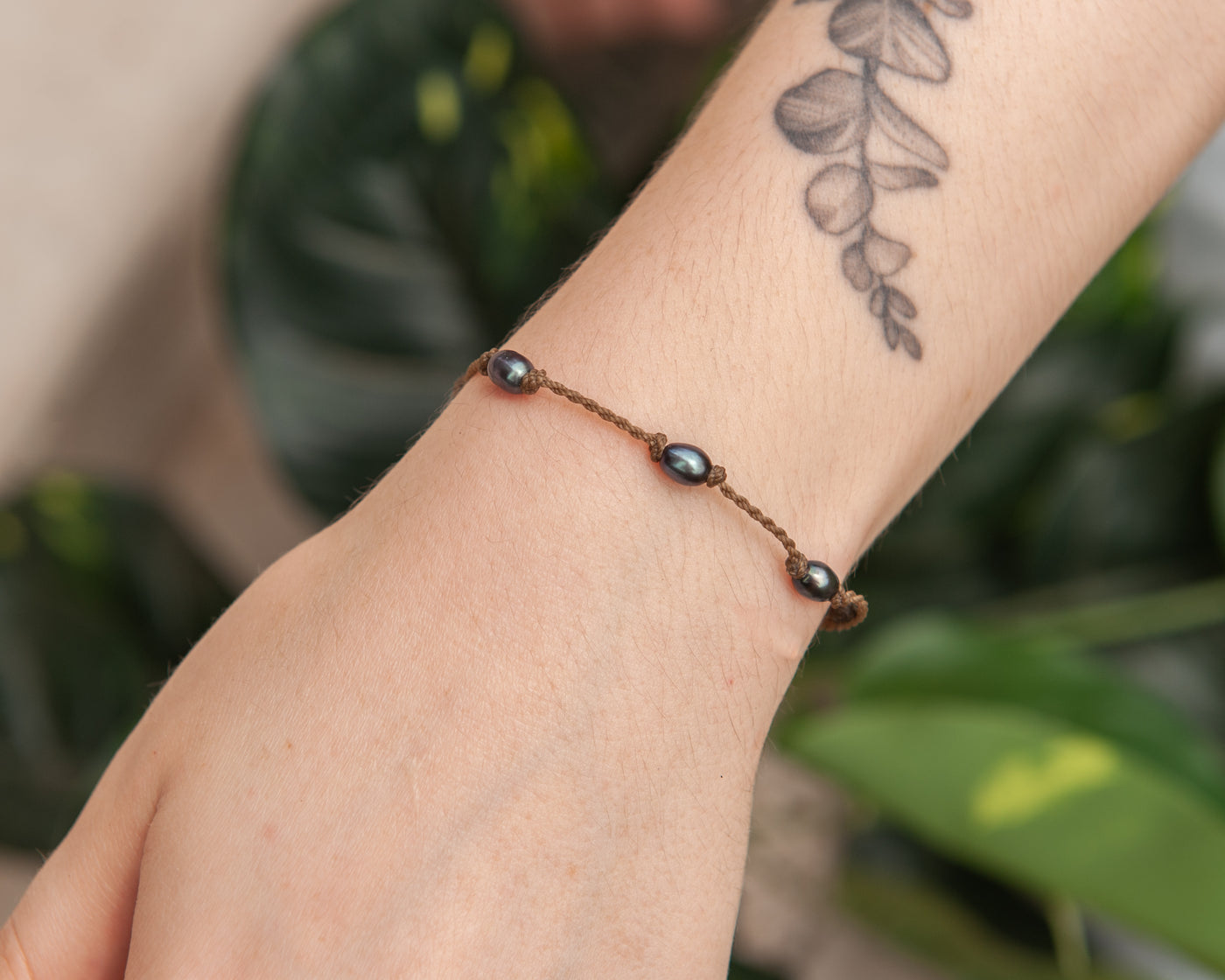 Mermaid + Peacock Pearl Bracelets