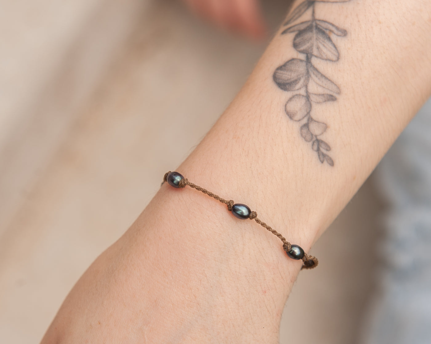 Mermaid + Peacock Pearl Bracelets