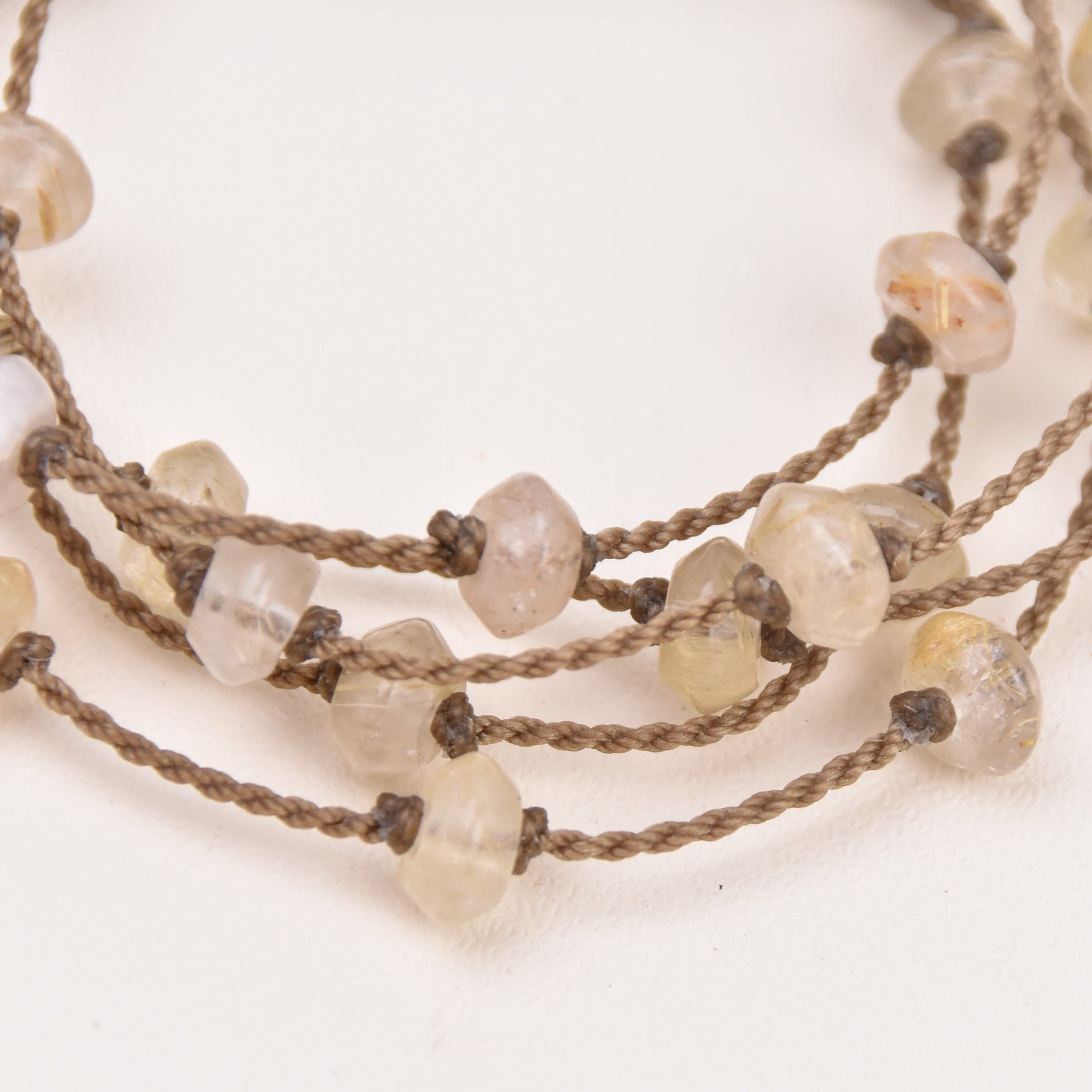 Rutilated Quartz Bracelet