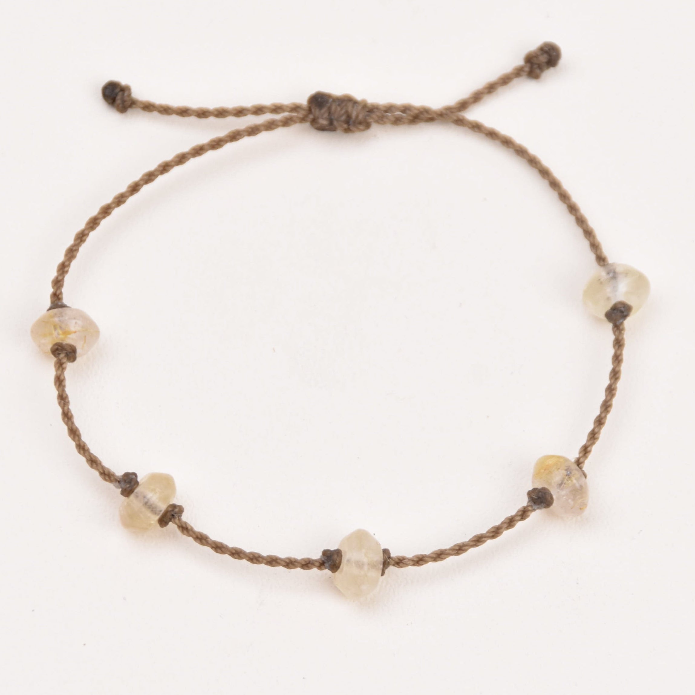 Rutilated Quartz Bracelet