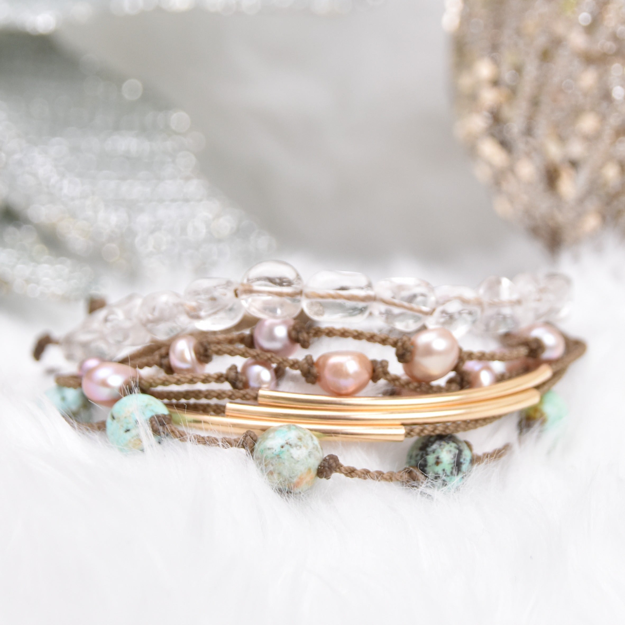 Follow the Sun - Bracelet Stack