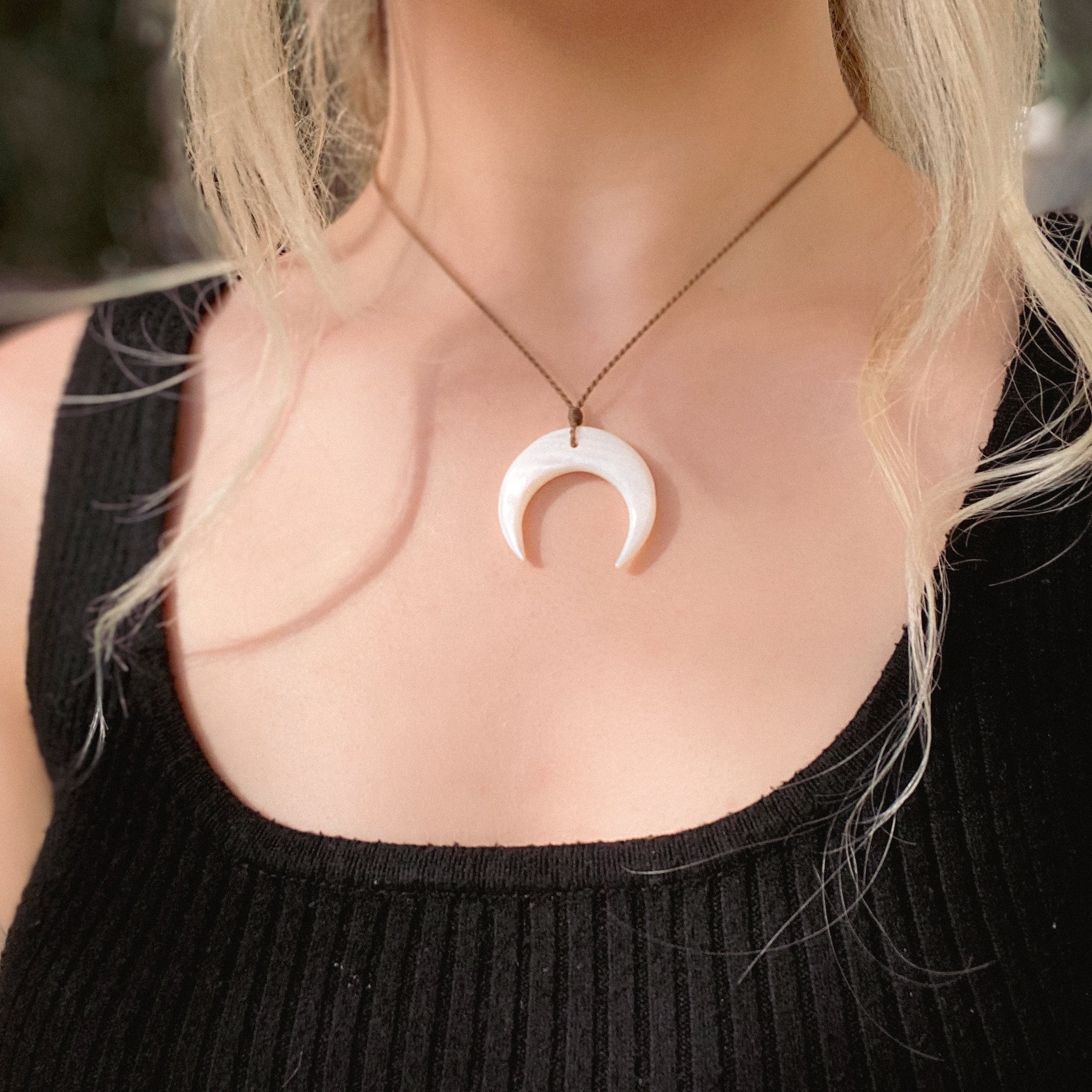 Crescent Moon Necklace