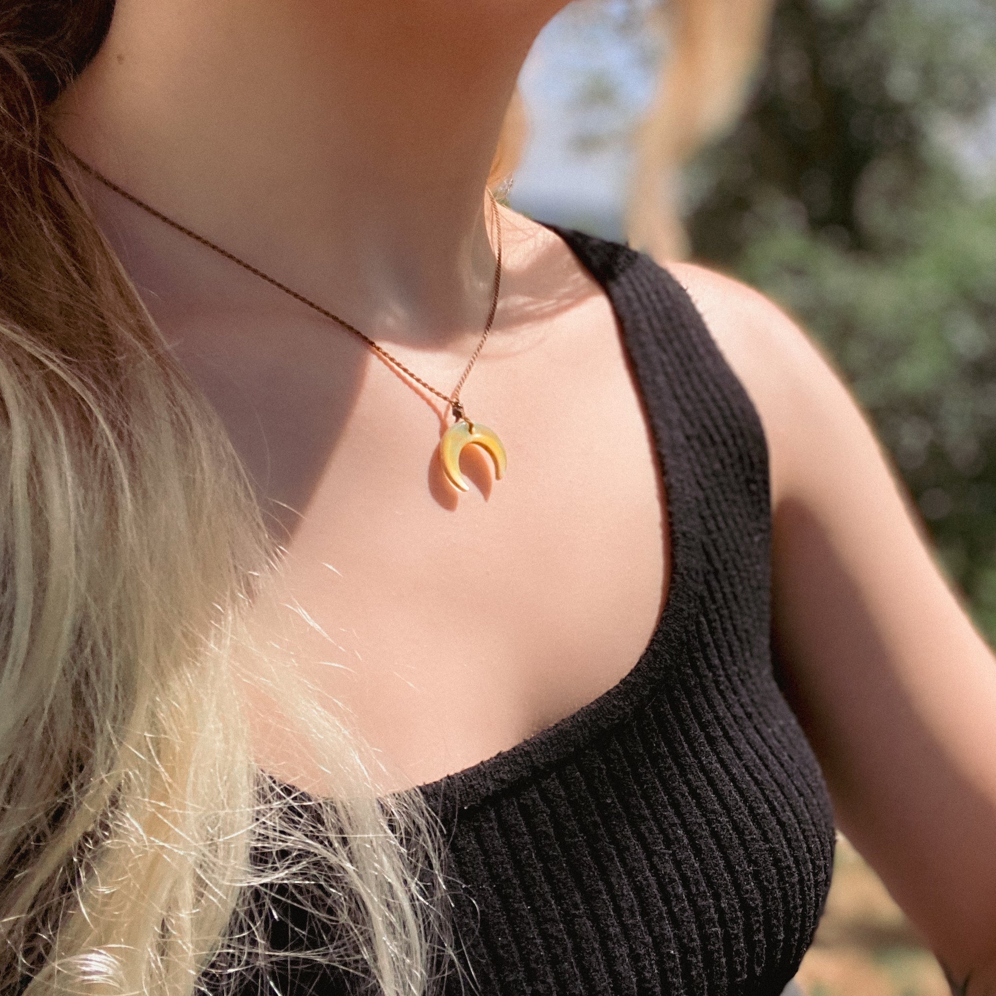 Crescent Moon Necklace