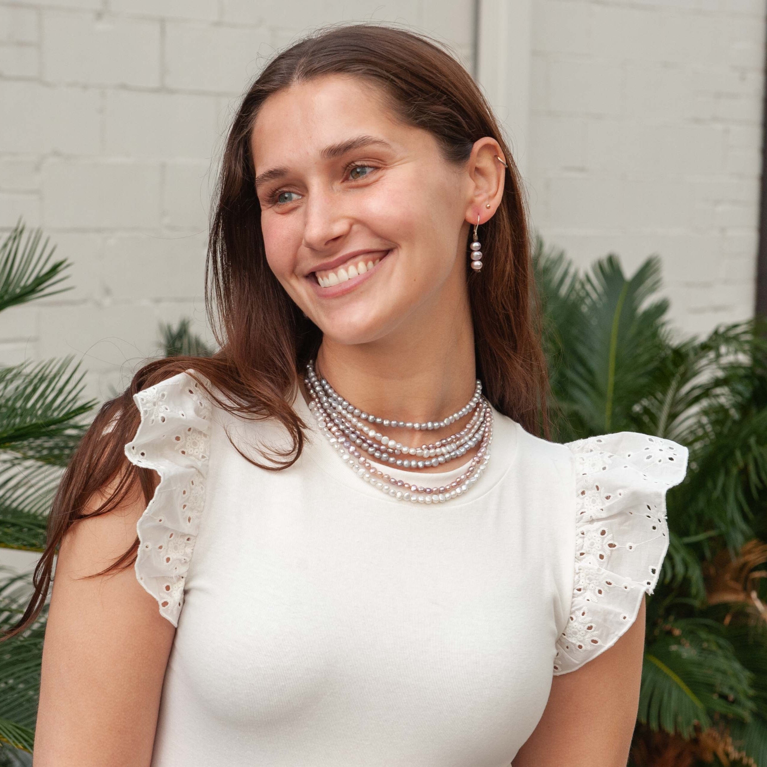 Crown Pearl Necklace
