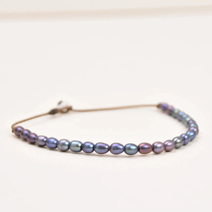 The Crown Rice Pearl Anklet