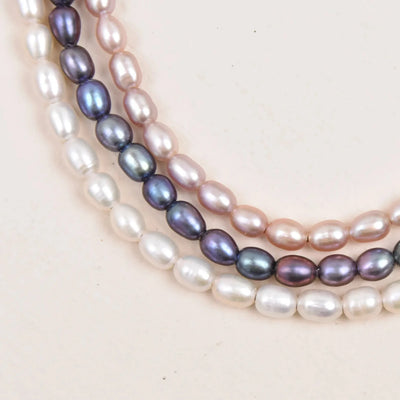 The Crown Rice Pearl Bracelet
