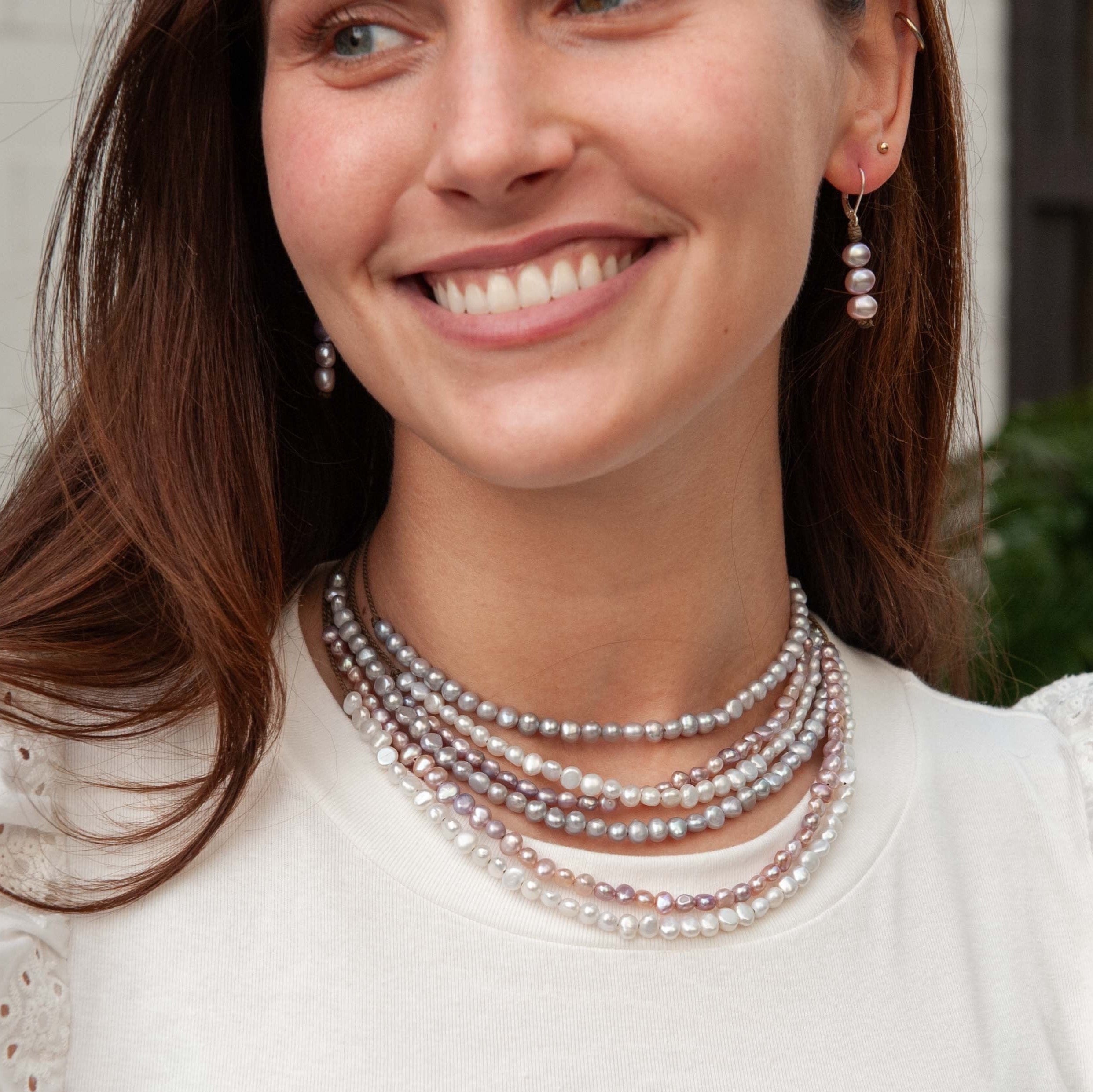 Crown Pearl Necklace