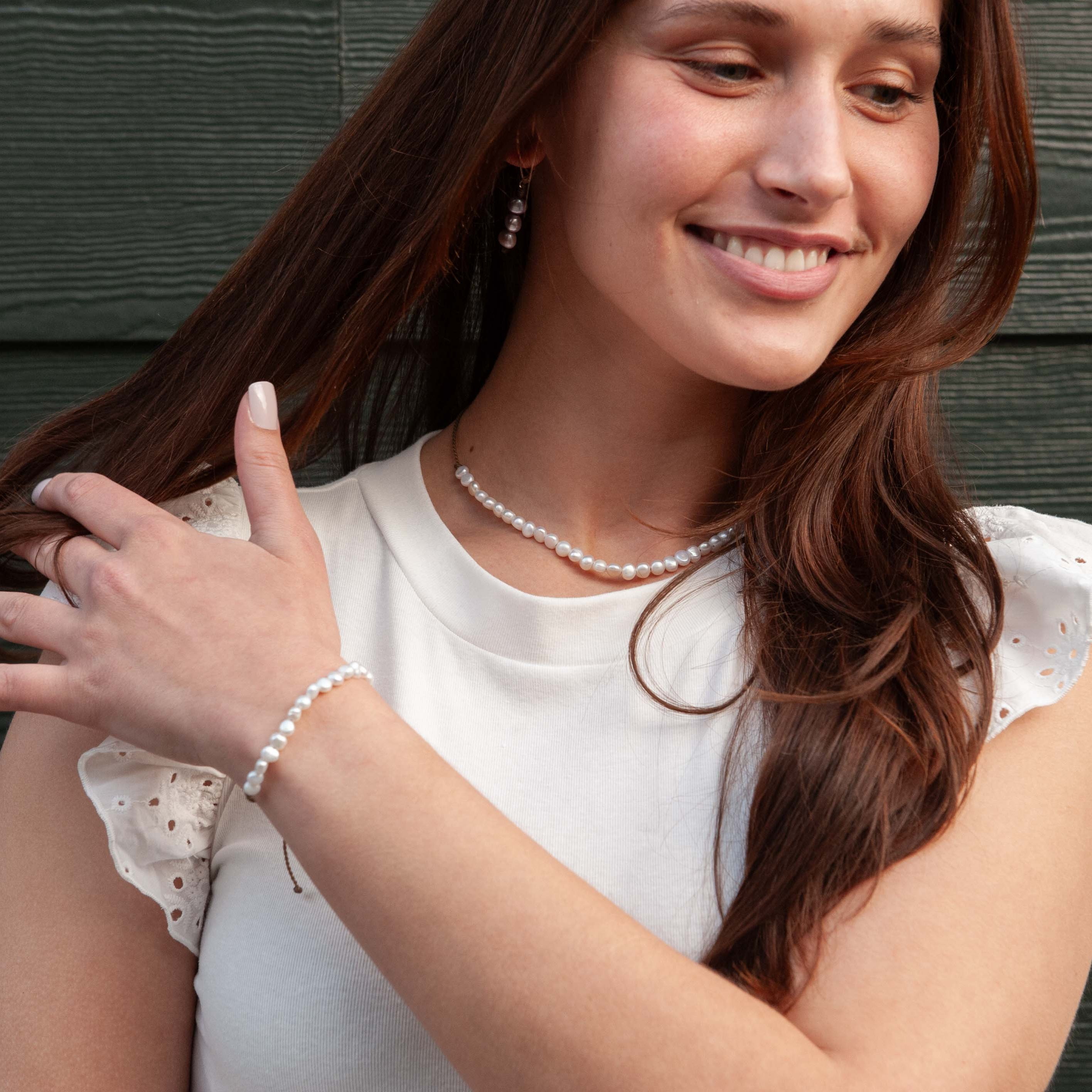 Crown Pearl Necklace