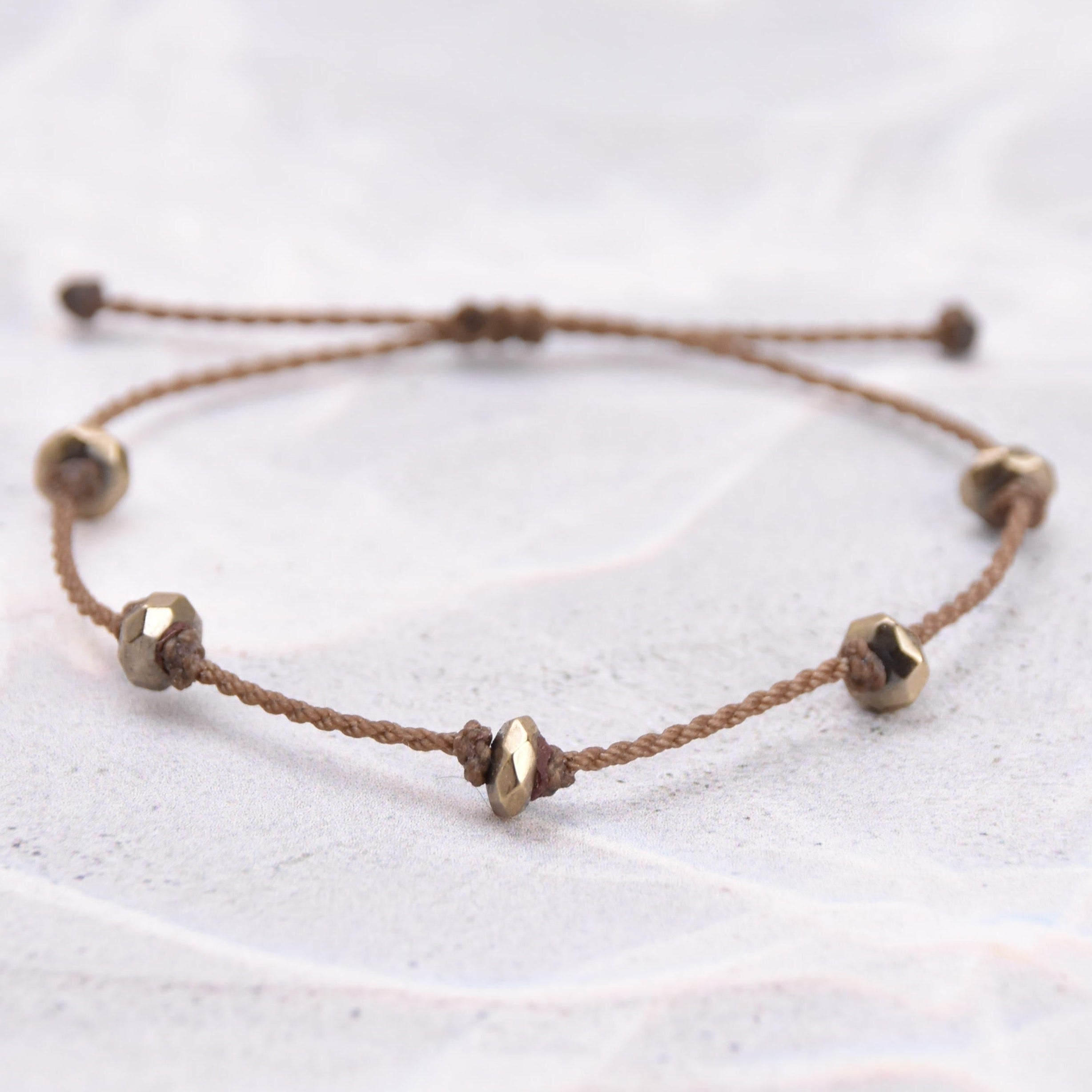 Stone Rondelle Bracelets