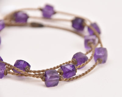Amethyst Cube Petite - Wrap Only 1 available!