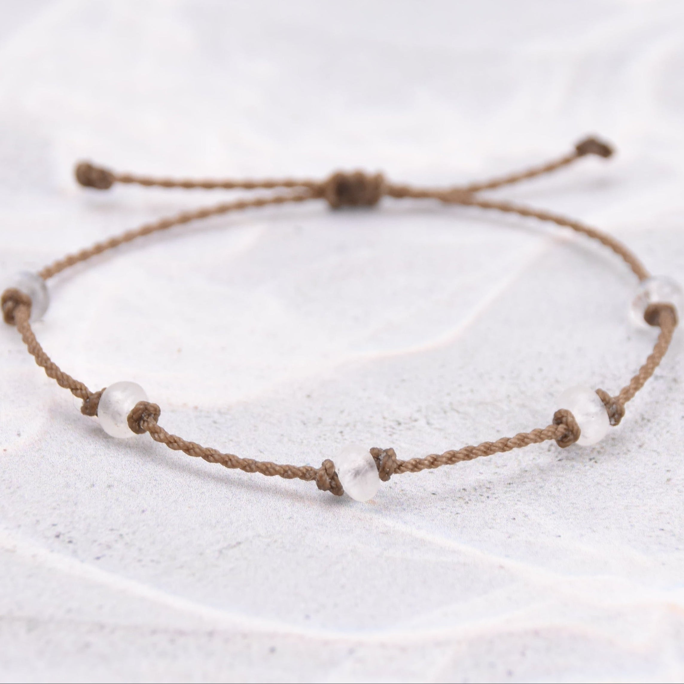 Stone Rondelle Bracelets