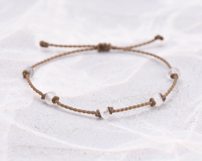 Stone Rondelle Bracelets