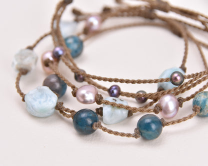 Ocean Eyes - Bracelet Stack