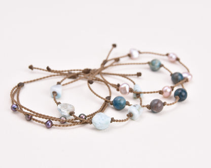 Ocean Eyes - Bracelet Stack