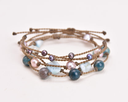 Ocean Eyes - Bracelet Stack