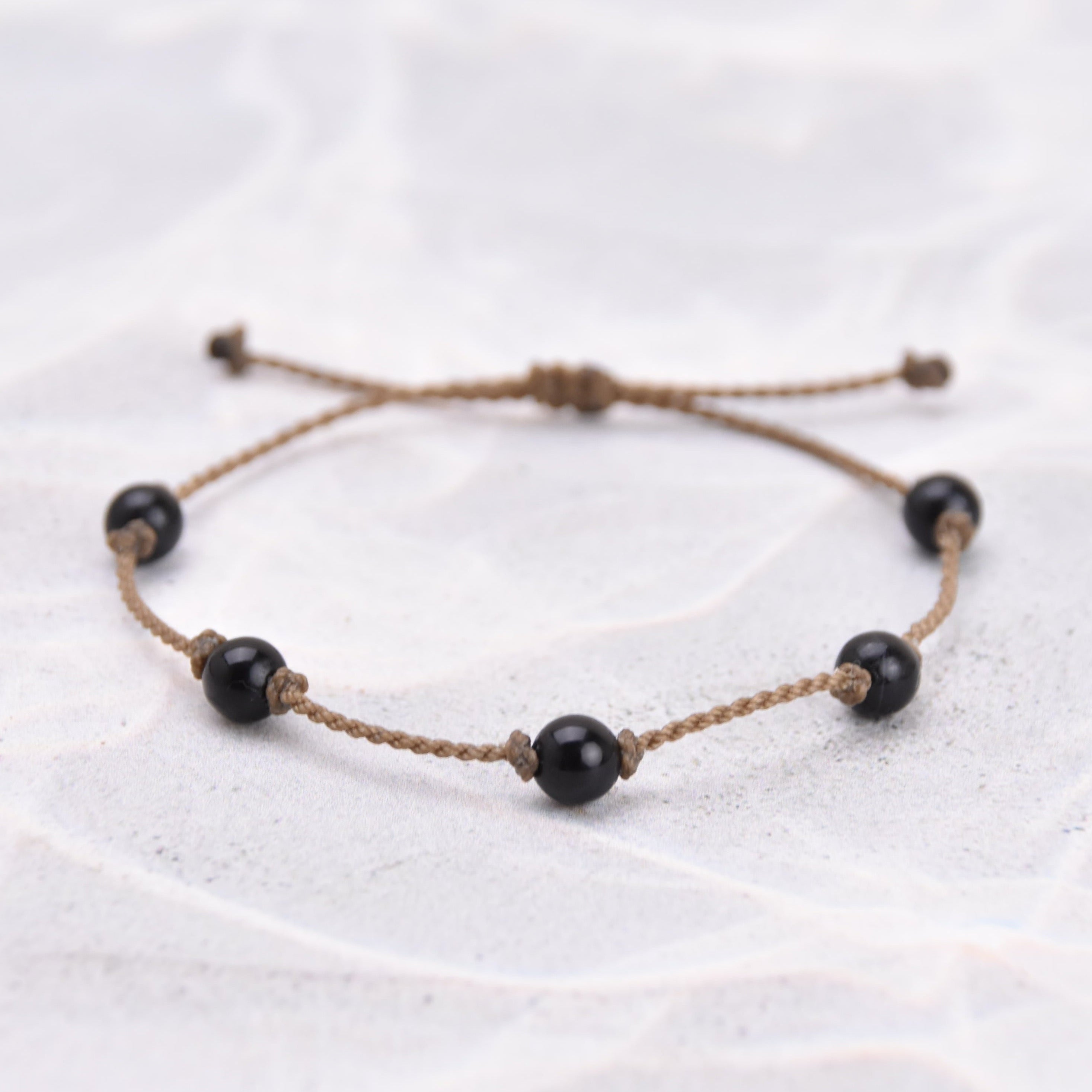 Black Stones Bracelets