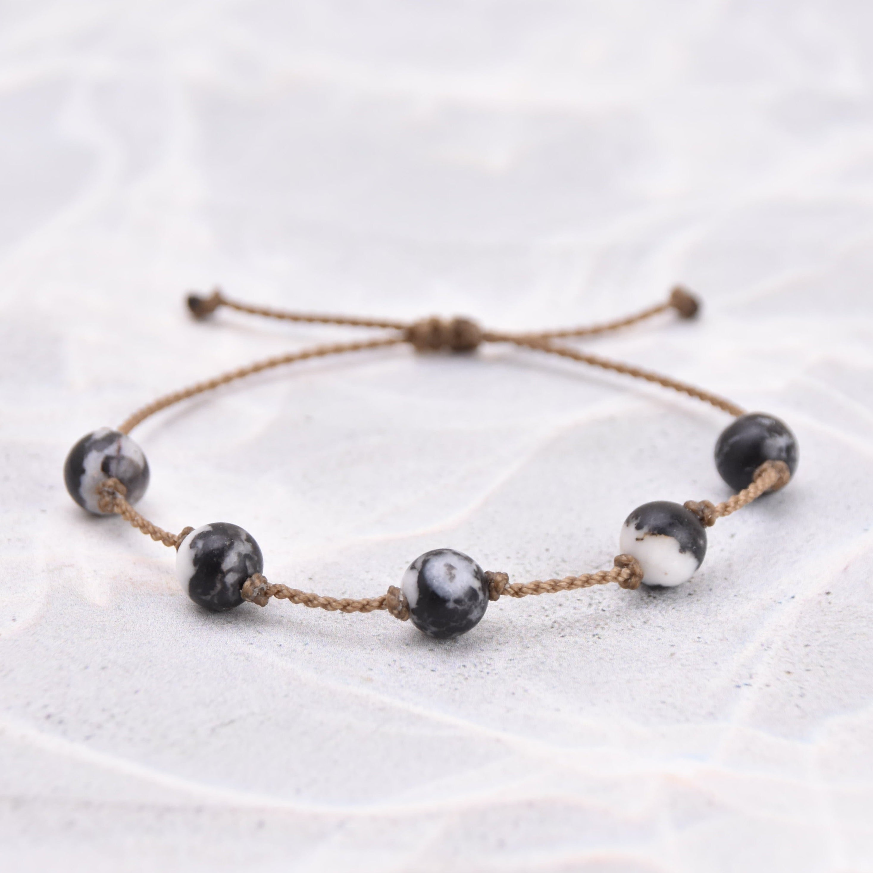 Black Stones Bracelets