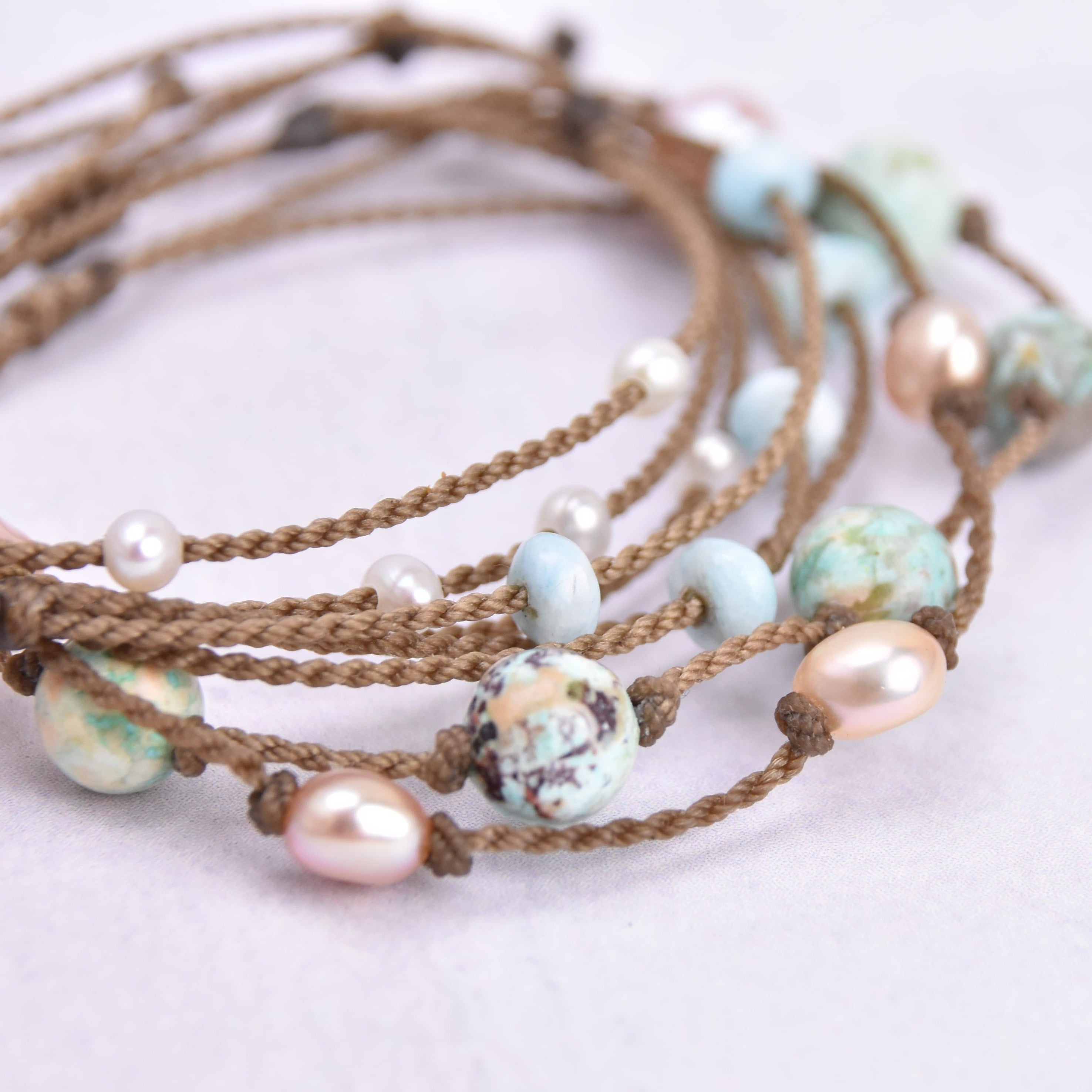 Celestial Waves - Bracelet Stack