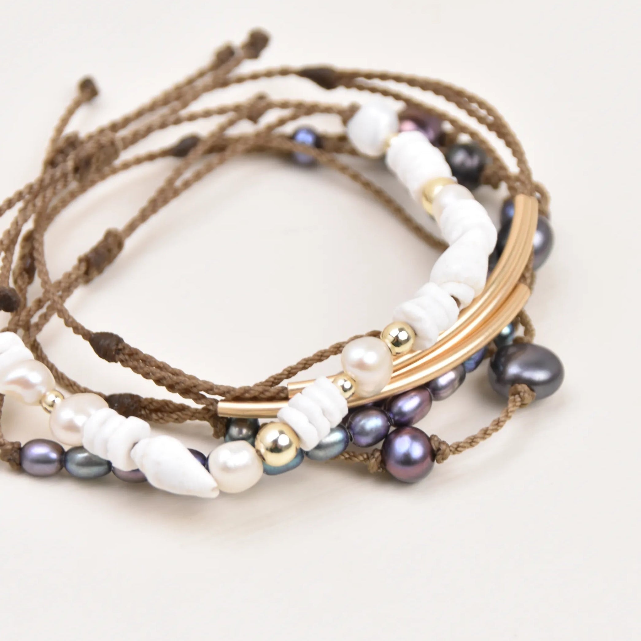 Midnight Lagoon - Bracelet Stack