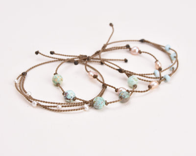 Celestial Waves - Bracelet Stack
