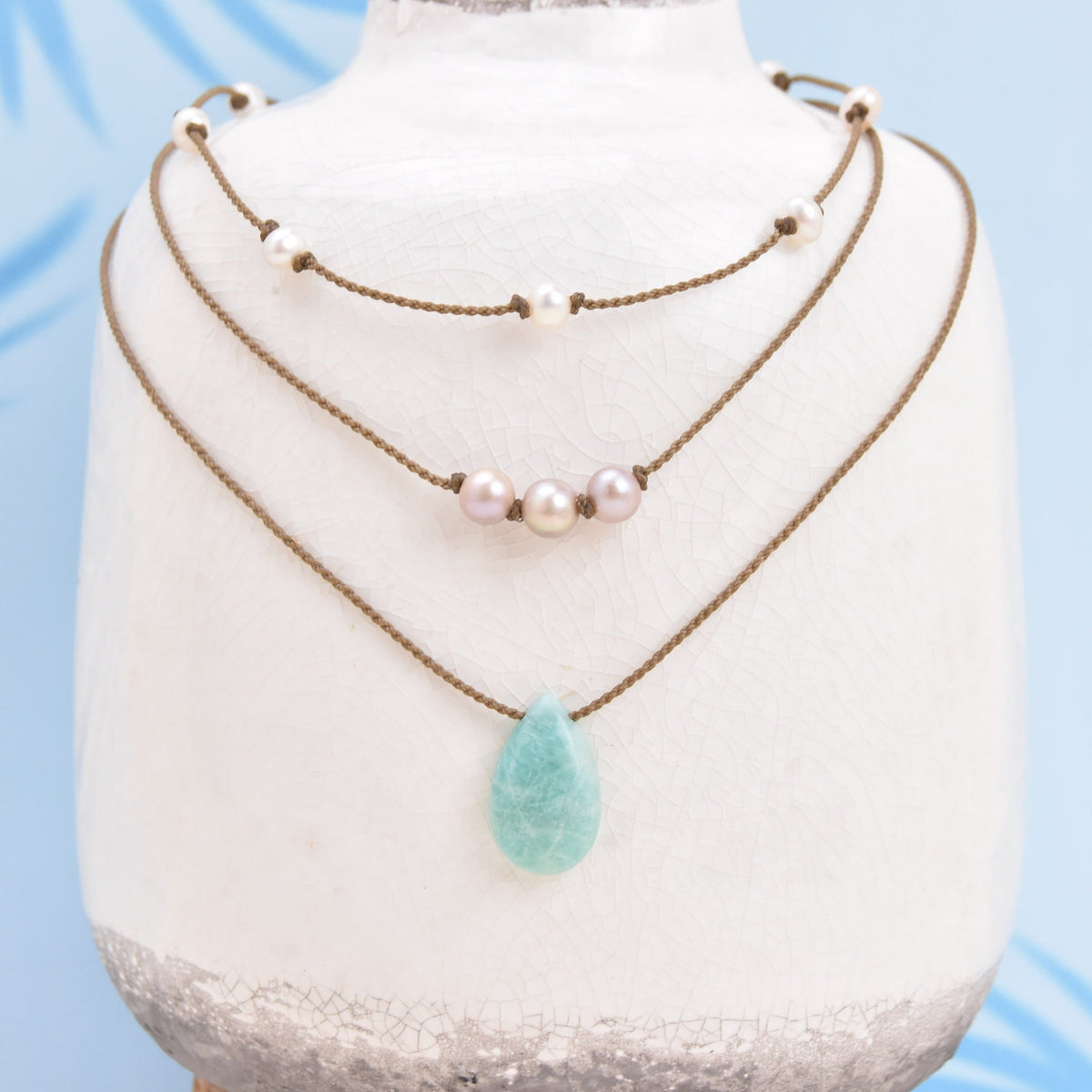 Tula Blue Treasures- Necklace Stack