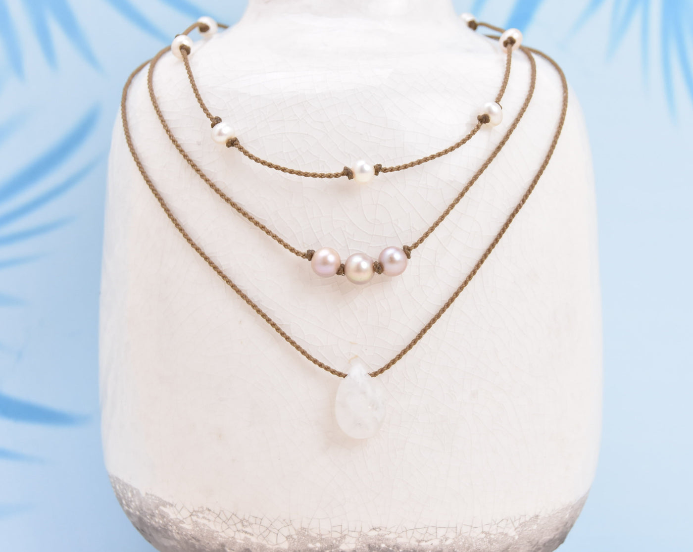 Tula Blue Treasures- Necklace Stack