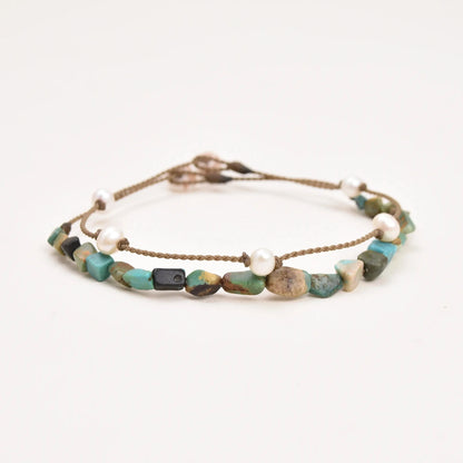 Pebble Anklets
