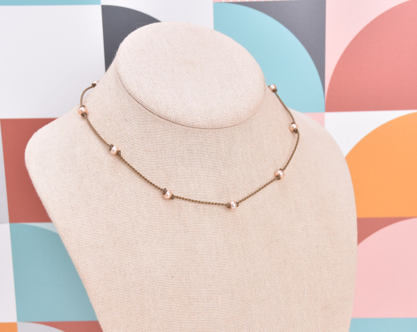 Dainty Pearl Princess Necklace