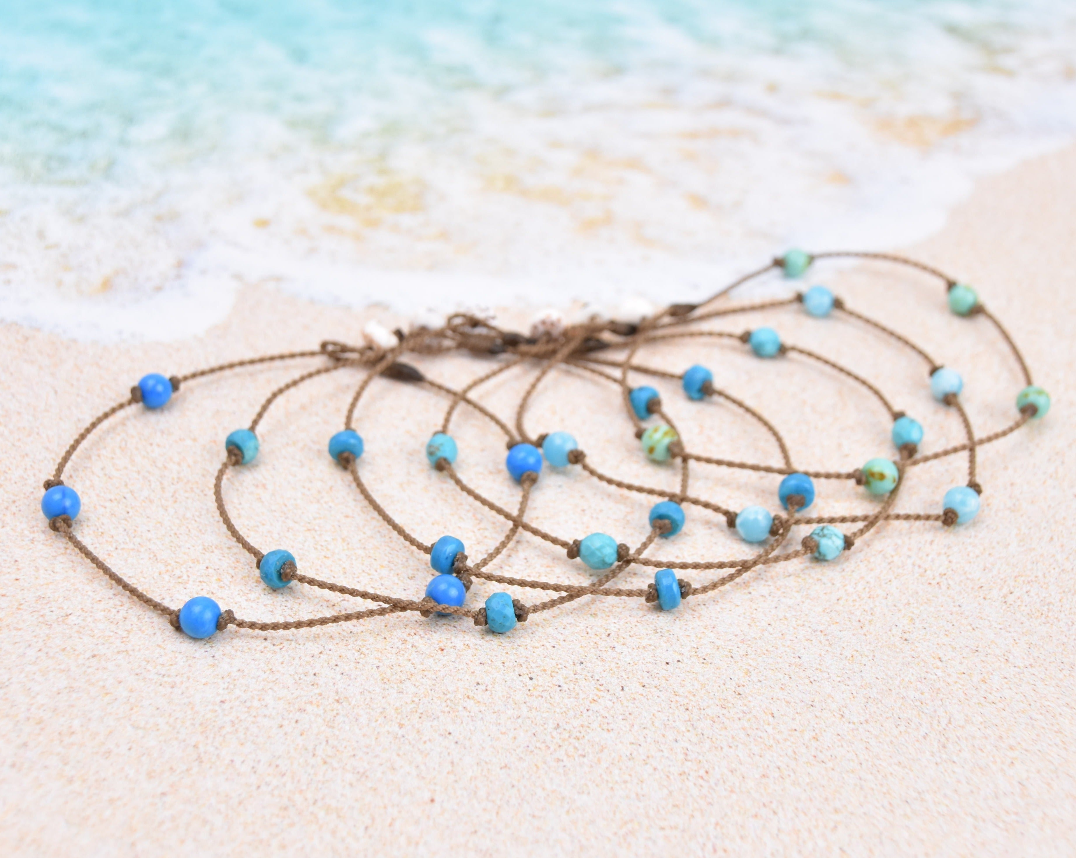 Ocean Blues - Princess Anklets