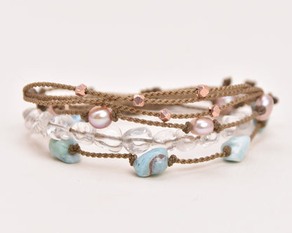 Glacier Sunrise - Bracelet Stack