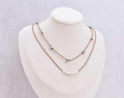 Clear Skies - Necklace Stack
