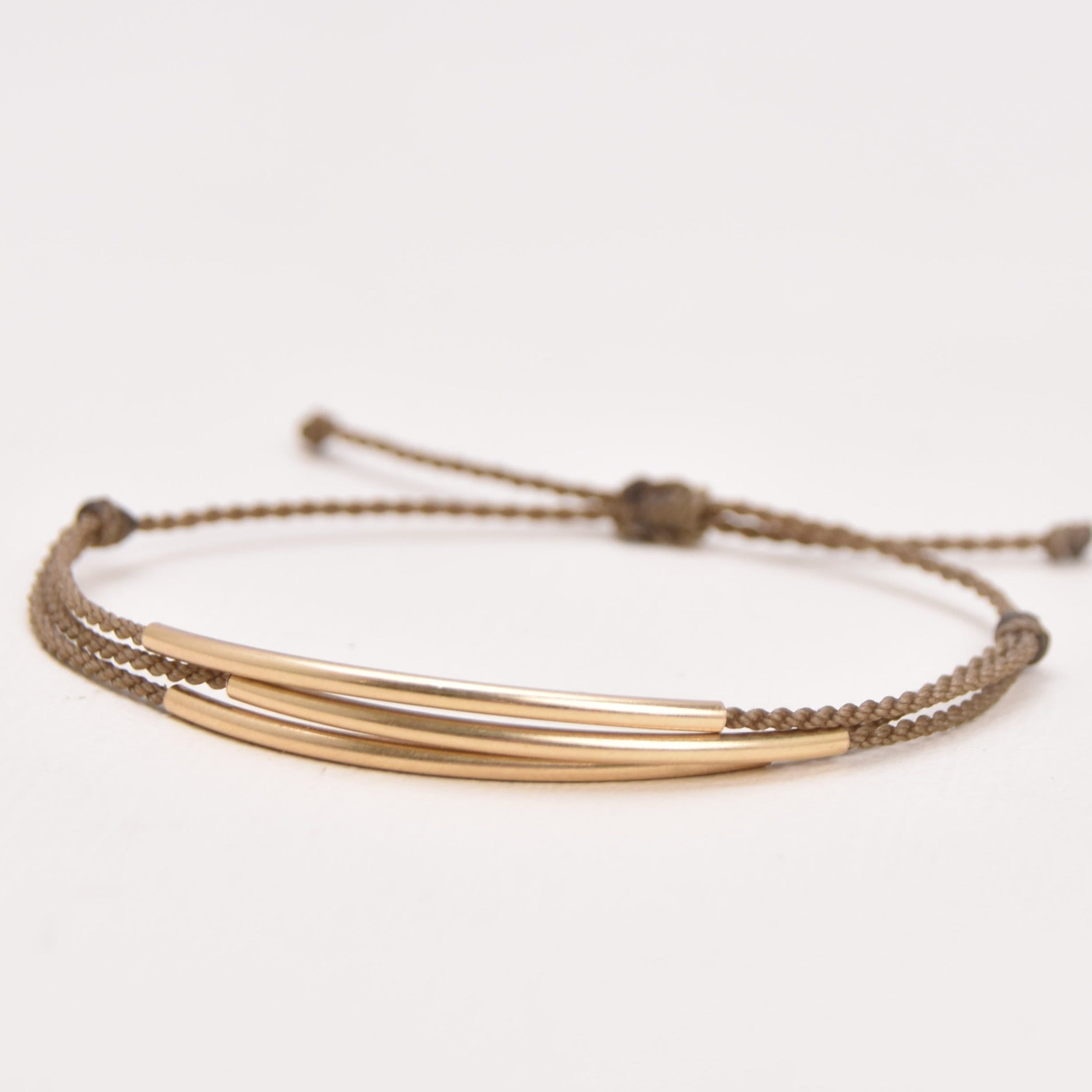 14k Gold-Filled Bar Bracelet