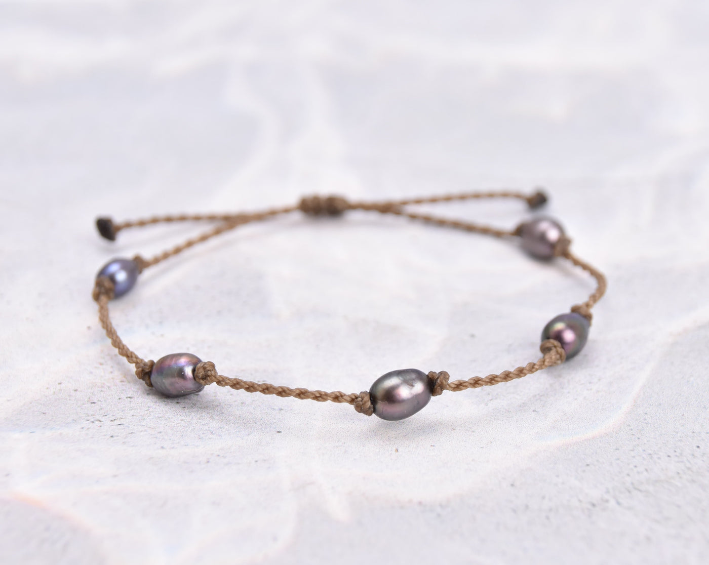 Mermaid + Peacock Pearl Bracelets
