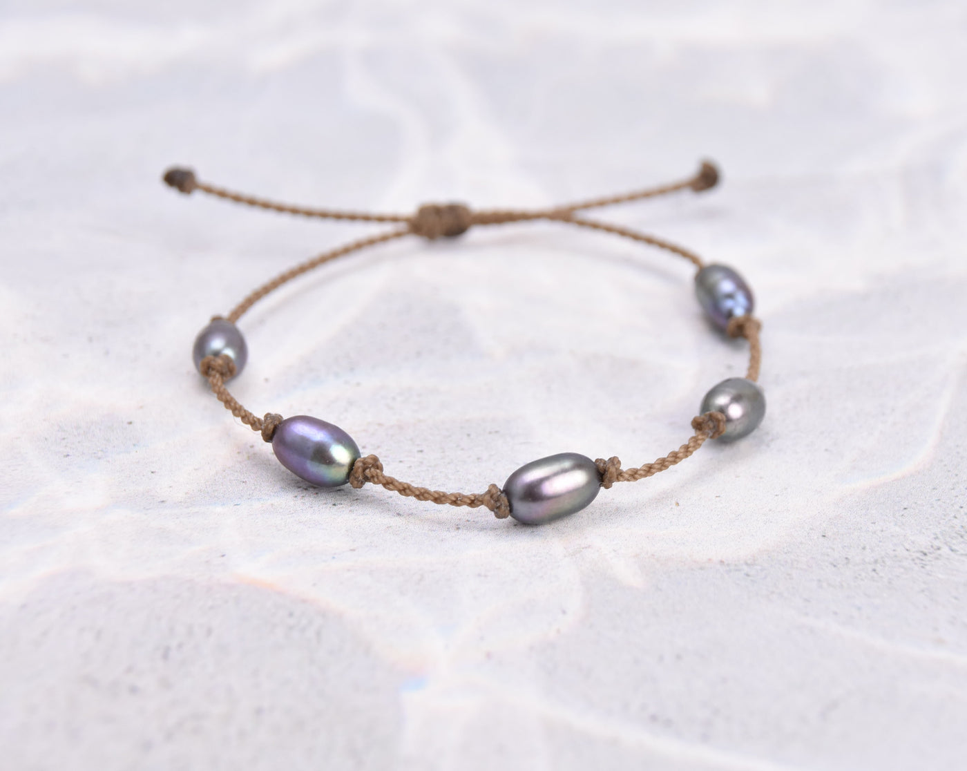 Mermaid + Peacock Pearl Bracelets