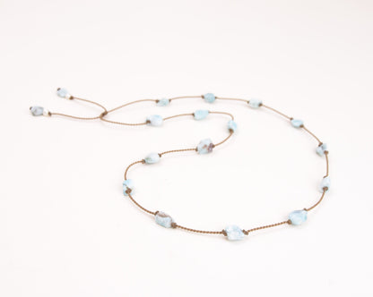 Stone Duets - necklace + hatband