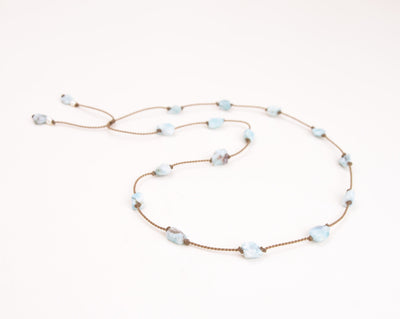 Stone Duets - necklace + hatband